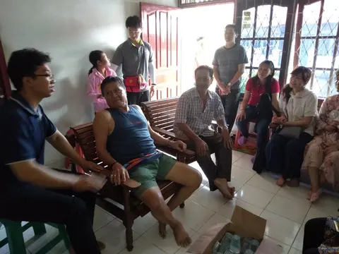 Sosialisasi bersama Tim Korea Selatan daerah Serdam Pontianak